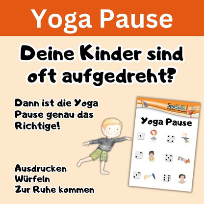 Bewegungsideen für Kinder | Yoga Pause | BewegungsLotto | Fitness-Challenge uvm. | Digitaler Download (192 Seiten)