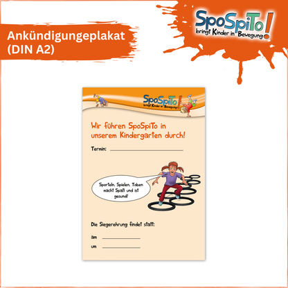 Bewegungsspaß im Kindergarten / in der Grundschule