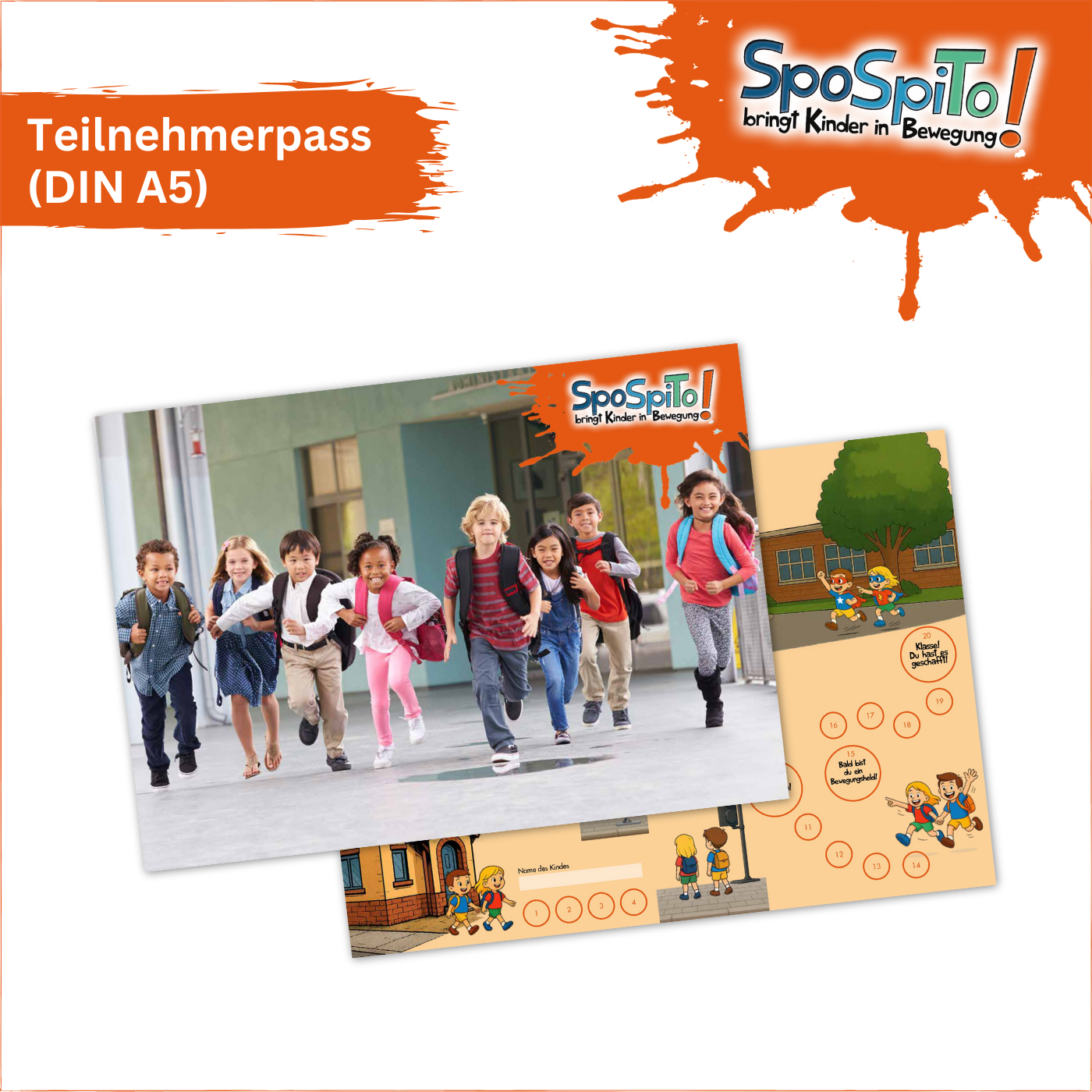 Stopp den Elterntaxis - Wir bilden Bewegungshelden aus!