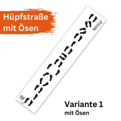 SpoSpiTo-Hüpfstraße 500 x 100 cm