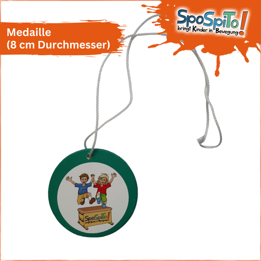 Medaille aus Holz