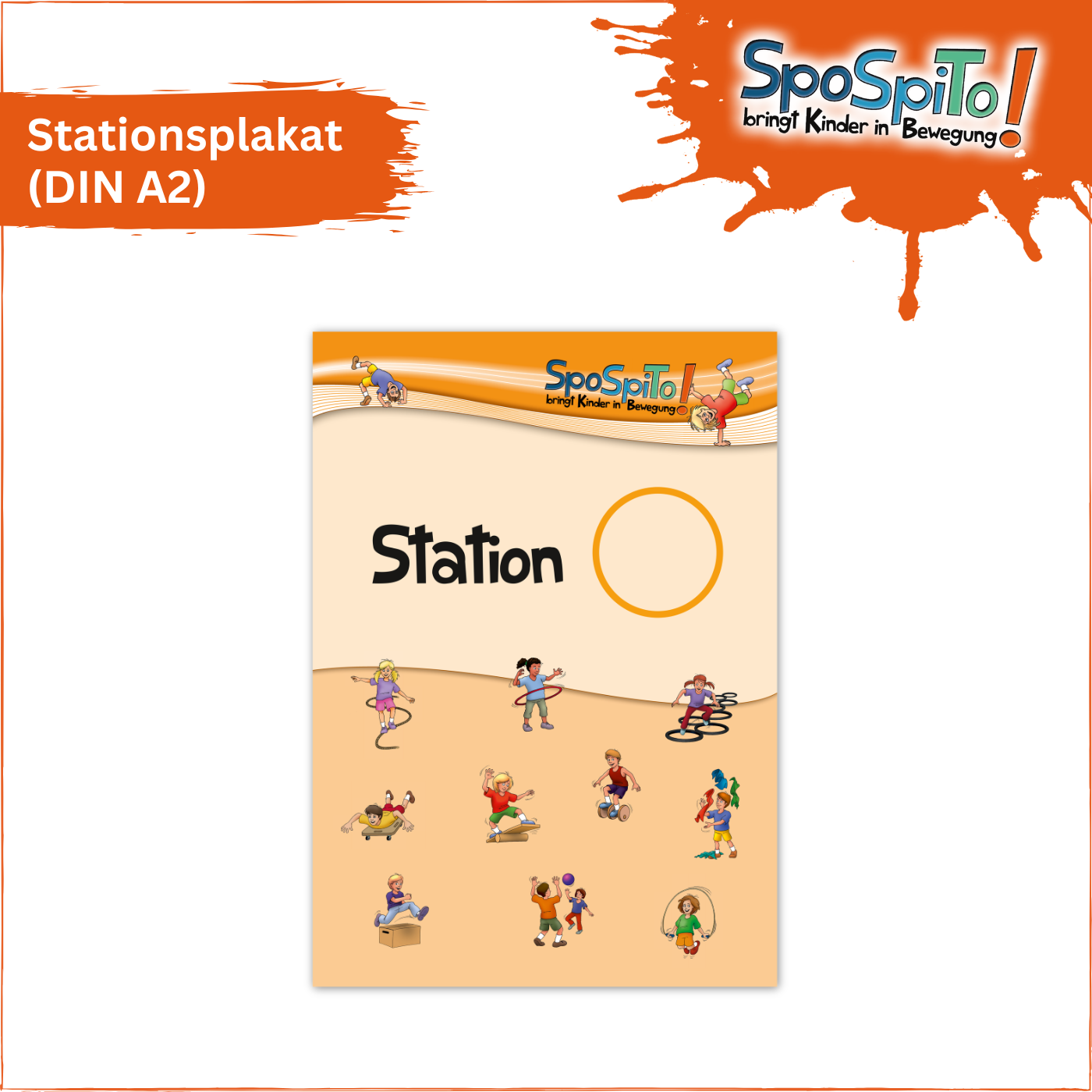 Bewegungsspaß im Kindergarten / in der Grundschule